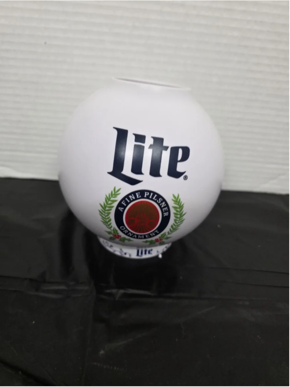 Miller Lite Beernament Holiday Christmas Ornaments SET of 6